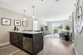 Luxury vinyl plank flooring